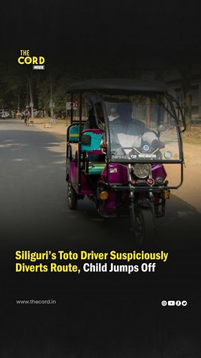 The Cord Bharat ( भारत ) on Instagram: "Panic struck in Debidanga this afternoon when two Class 6 girl students of a private school narrowly escaped a shocking incident involving a toto driver. The students had boarded a toto to travel towards Anchal, Champasari side, as they usually do on their way home. However, the vehicle reportedly diverted towards the opposite direction leading to Doon Heritage side. When the children questioned the sudden change in route, the driver allegedly began to spe