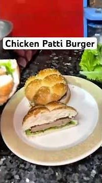 Homemade Chicken Patty Burger Recipe | Juicy & Crispy Chicken Burger at Home