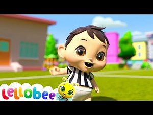 Soccer Song - Working as a Team | Boo Boo Kids - Nursery Rhymes & Kids Songs | Lellobee