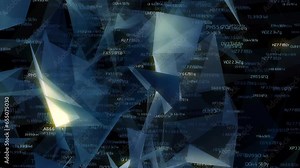 Digital Code Backgrounds Motion Graphics Pack is a creative futuristic background made in the style of dynamically changing codes, holographic abstract shapes and lines. Full HD resolution.