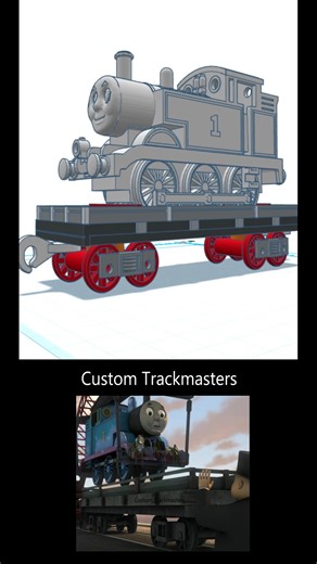 Accurate Flatbed Truck for Trackmaster Thomas and Friends