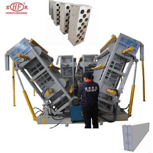 [Hot Item] Hongfa Cement Lightweight Wall Panel Machine Wall Panel Production Line Hollow Core Slab Machine Precast Concrete Cement Lightweight Wall Panel Making Machine