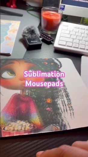 Sublimation Mouse Pads #crafting