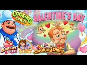 Valentine's Day Among the COOKING GAMES/ Cooking Craze Food Court Challenge
