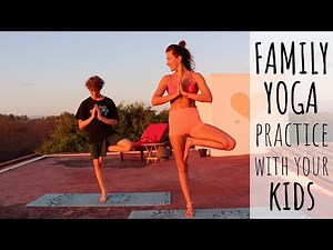 FAMILY YOGA CLASS | Beginner Yoga Practice with Kids