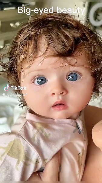 Adorable Baby with Big Blue Eyes | Cute Blue Eyed Baby Girl