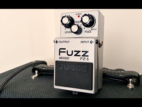 Boss FZ-5 Fuzz - Quick Demo