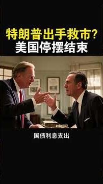 【特朗普出手救市？美国停摆结束，但财政风暴才刚开始】#特斯拉股票 #美股 #股哥说美股 #tesla #马斯克 #AI #FSD #木头姐 #Robotaxi