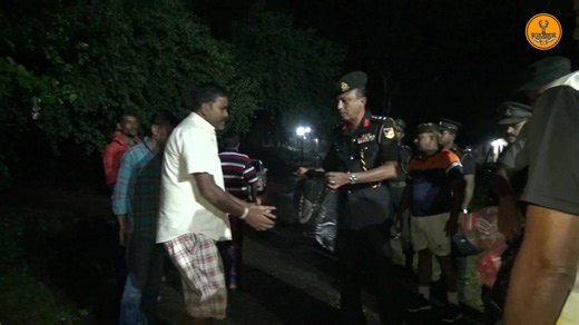 𝗜𝗠𝗠𝗘𝗗𝗜𝗔𝗧𝗘 𝗥𝗘𝗟𝗜𝗘𝗙 𝗣𝗥𝗢𝗩𝗜𝗗𝗘𝗗 𝗧𝗢 𝗧𝗛𝗘 𝗗𝗜𝗦𝗣𝗟𝗔𝗖𝗘𝗗 𝗙𝗔𝗠𝗜𝗟𝗜𝗘𝗦 ජාශිබ සෙවනේ සිටින ආපදාවන්ට ලක් වූ පිරිස් වෙත් ඉක්මන් සහන Under the supervision of the Director, NCC, the Commandant of the Rantambe Training Centre and staff promptly distributed essential items received as donations through the collective efforts of Neth FM, the 6th Battalion, and the Divisional Secretariat – Udadumbara. නෙත් එෆ් එම් , බදුල්ල 06වන බල ඇණිය සහ උඩදුම්බර ප්රාදේශීය ලේකම් කාර්යාලය එක්ව සප