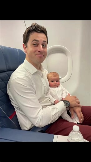 1.2M views · 10K reactions | Baby Gemma’s first flight! Here we go! ✈️ #IsntSheLovely #DadLife #BabysFirstFlight #Dad #Gemma #Baby #Cute #Reel #Reels #DavidHenrie | David Henrie | Facebook