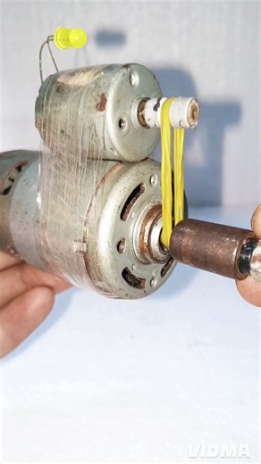 how to make 775 DC motor generator.high RPM generator🔥.#generator#motor #experiment#shorts#dcmotor