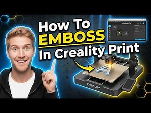 How To EMBOSS In Creality Print (QUICK & EASY) 2026