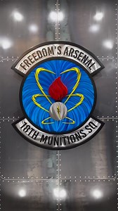 Biggest, Baddest, Best! The 18th Munitions Squadron is the munitions depot for the entire Pacific. In fact, the 18th MUNS is the biggest munitions storage area in the Air Force! | Military Metal Art | Facebook