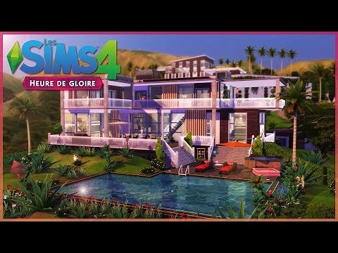 CRÉATION SIMS 4 HEURE DE GLOIRE ⭐ | Maison Californienne ! (Speed Build)