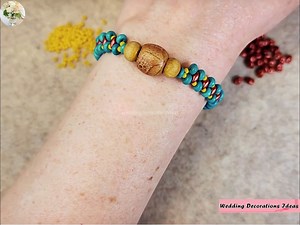 1.4K views · 40 reactions | How to Make Quick and Easy Super Duo Bracelet | Wedding Decoration Ideas | Facebook