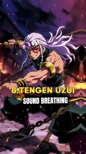 Top 10 most powerful Hashiras 💥 Who is your #1 #demonslayer #shorts #anime