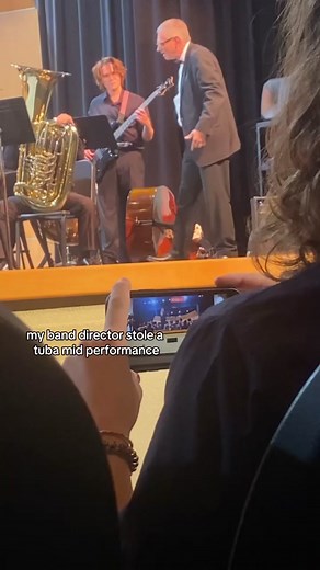 he really became the grinch #concertband #windensemble #symphonicband #grinch #tuba