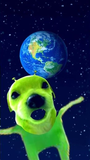 ''pretty little baby but alien dog singing
