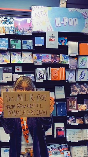 Its BUY ONE GET ONE 50% OFF ALL K-POP at #SunriseRecords (Offer available until March 28th, 2024) Be sure to stop by your local Sunrise Records today and save money on your favourite #kpop albums! 🎶