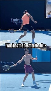 Nadal or Alcaraz has the better forehand? 🤔