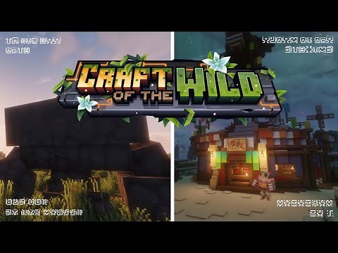 Zelda BOTW in Minecraft - Craft Of The Wild mod Release Trailer