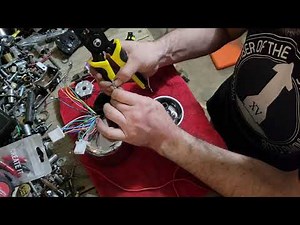 installation of digital speedometer 02 honda shadow.