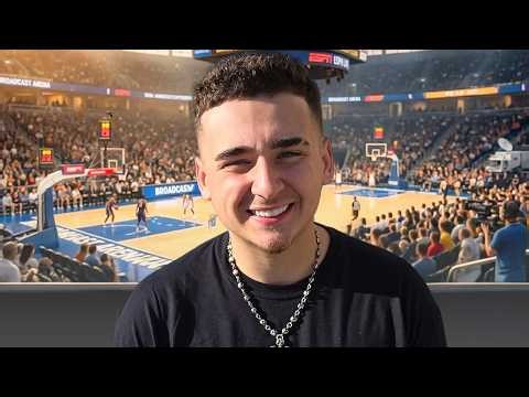 I Went To My First March Madness Game On Stream..