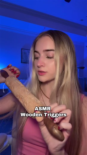 A couple wooden thrift store finds 😝 #asmr #asmrsounds #asmrvideo #sleep #fyp