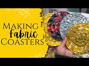 Making Fabric Coasters
