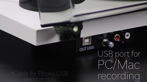 Pro-Ject Audio Systems Primary Phono USB Hi-Fi Turntable - White