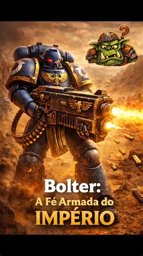 Bolter: A Fé Armada do Império #wh40k #warhammer40k #grimdark #grimdark #lore40k