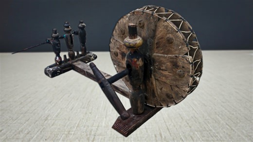 200 Years Old Antique Spinning Wheel Restoration #restoration #restorationvideos #restore #diy #PerfectRestoration #asmr #asmrrestoration | Mouse Trap TV