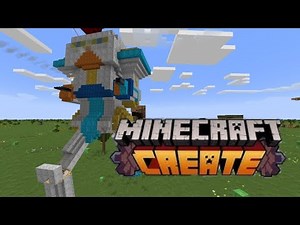 How to make a Working Mech - Minecraft Create Mod