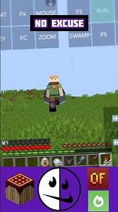 NO Excuse! #shorts #minecraft
