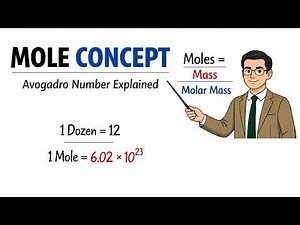 Concept of Mole Made Easy | Avogadro Number Explained | Chemistry Basics
