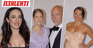 Odotus-elokuvan ensi-ilta toi tähdet punaiselle matolle: Aku Louhimies ja Sofia Oksanen edustivat upeina