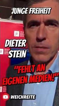 "Lack of its own media!" Dieter Stein (Junge Freiheit) 9.11.25 "Seitenwechsel" Book Fair Halle
