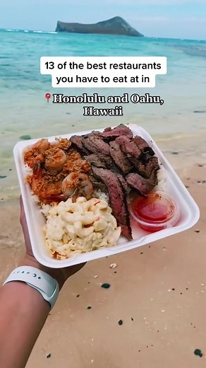 This is your ultimate food guide to Honolulu and Oahu, Hawaii 🥥 there are so many amazing restaurants and delicious eats in Oahu. Here are 13 of the best places to eat on this beautiful Hawaiian island 🏝️ drop any travel questions or food recommendations below #oahu #honolulu #waikiki #oahuhawaii #oahulife #honolulufoodie #oahufoodie #hawaiianfood #hawaiilife #hawaiitiktok #hawaiitravel