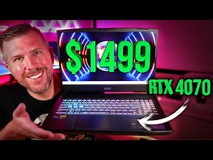 $1499 RTX 4070 MSI Katana 15! Unboxing, Benchmarks, 5 Games, Undervolting, Overclocking, Display!