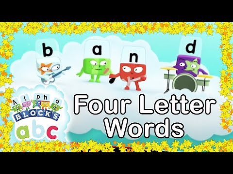 Alphablocks - Four Letter Words | Phonics | Learn to Read