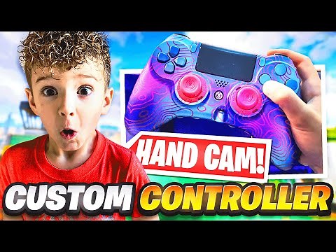 Warzone Pro's CUSTOM CONTROLLER + GIVEAWAY (HAND CAM)