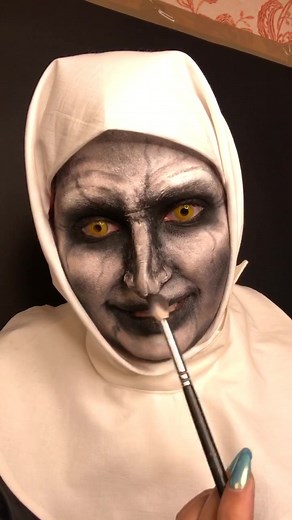 Милашечка - Монашечка!☺️😂#рек #рекоментация #популярное #косплей #грим #sfx #cosplay #sfxmakeup