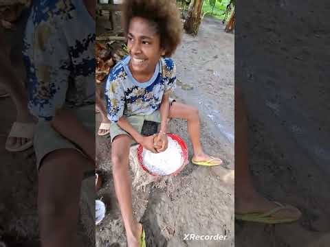 Cooking Banana and Kaukau_Madang PNG 🇵🇬#culturalpride #madang