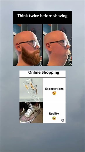 Online shoe shopping expectations vs reality 😂🤣