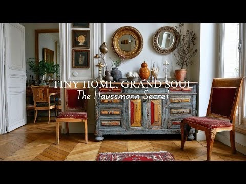 Parisian Elegance in a Small Home: Classic French Interior Design