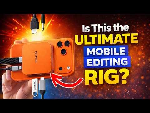 This Tiny Device Turns Your Phone Into the Ultimate Editing Rig — ORICO M.2 Magnetic Dock