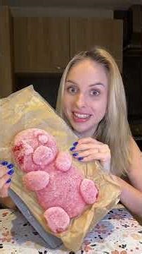 I Froze a Giant Gummy Bear in Sprite #haribo #gummybear #frozenchallenge #candylovers #sprite