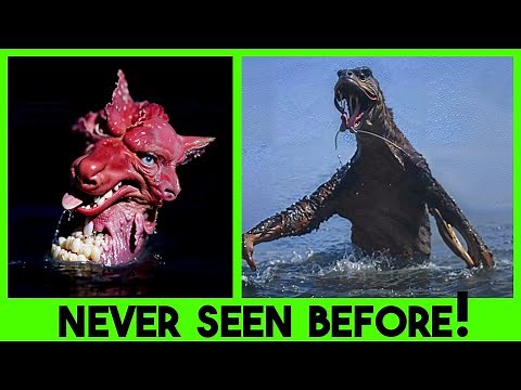 Terrifying Underwater Animatronics SUBMECHANOPHOBIA