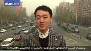 Beijing on red alert as heavy smog covers the city