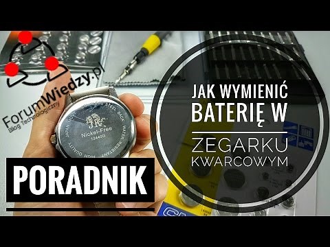 How to watch battery replacement GUIDE PL